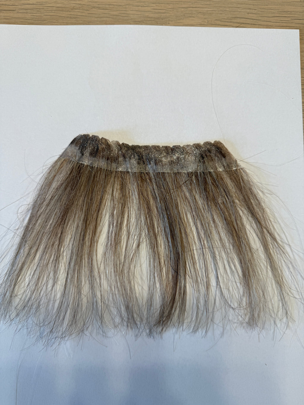 Super thin fringe Pony